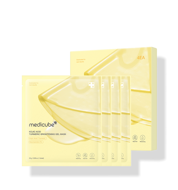 [KSBC] Medicube KOJIC ACID TURMERIC BRIGHTENING GEL MASK 4ea