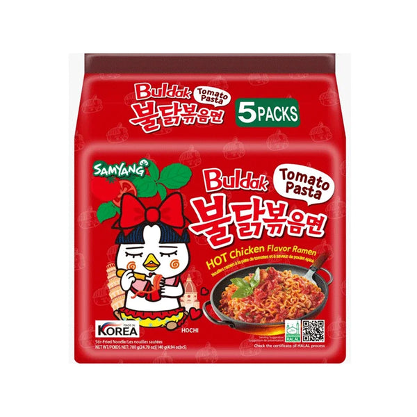 Samyang Tomato Hot Chicken Flavor Ramen 4.94oz(140g) 5 Packs