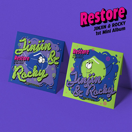 JINJIN & ROCKY (ASTRO) - 1st Mini Album [ Restore ](Random Version) - DynaMart