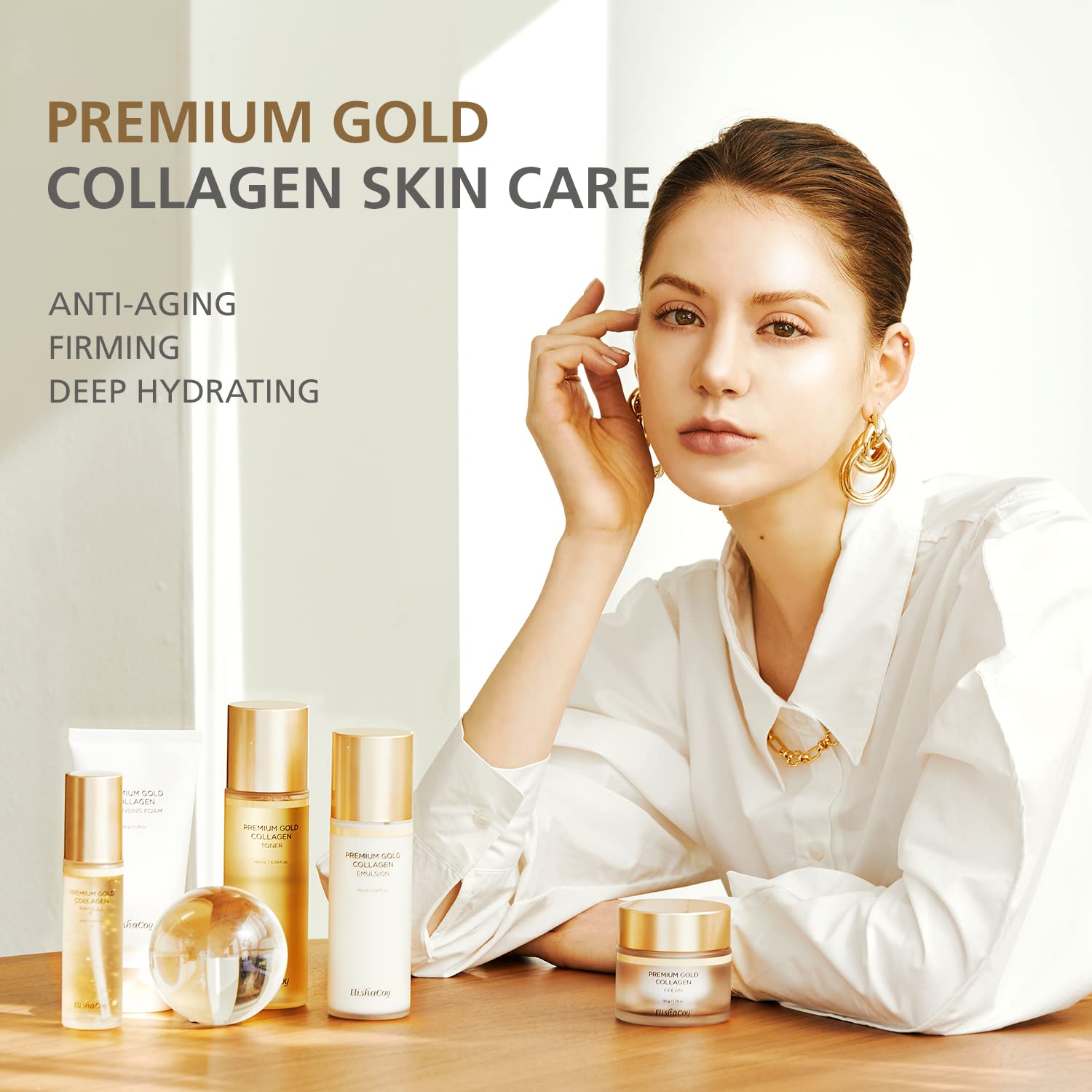 Home [ELISHACOY] PREMIUM GOLD COLLAGEN CREAM 50g