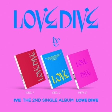 IVE - 2nd Single Album [ LOVE DIVE ](Random Version.) - DynaMart