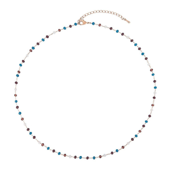 Beads Necklace (Blue) -PAUL BRIAL- DynaMart