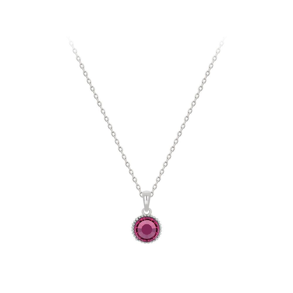 [Birth Stone] July Ruby Necklace -PAUL BRIAL- DynaMart