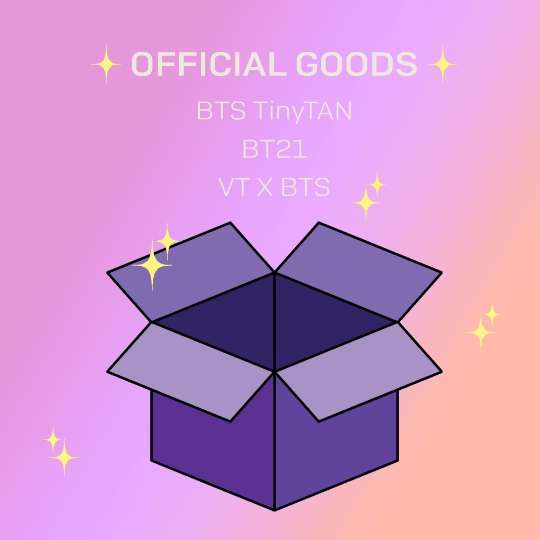 BTS Mystery Box - includes BTS TinyTAN, BT21, and VT Cosmetics  [Official Products] -DynaMart- DynaMart