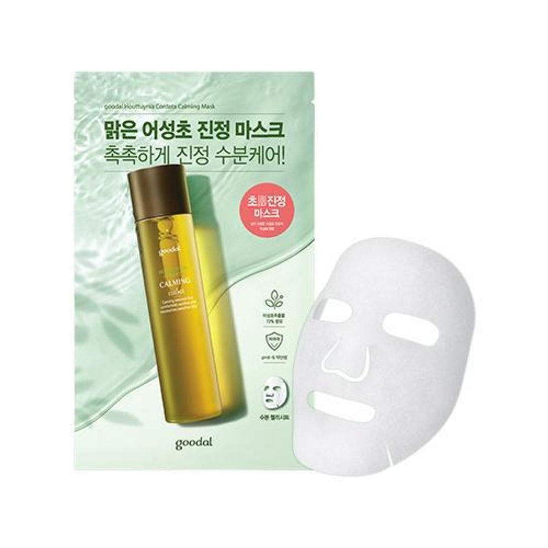 Clear Houttuynia Cordata Calming Mask 5pcs -Goodal- DynaMart