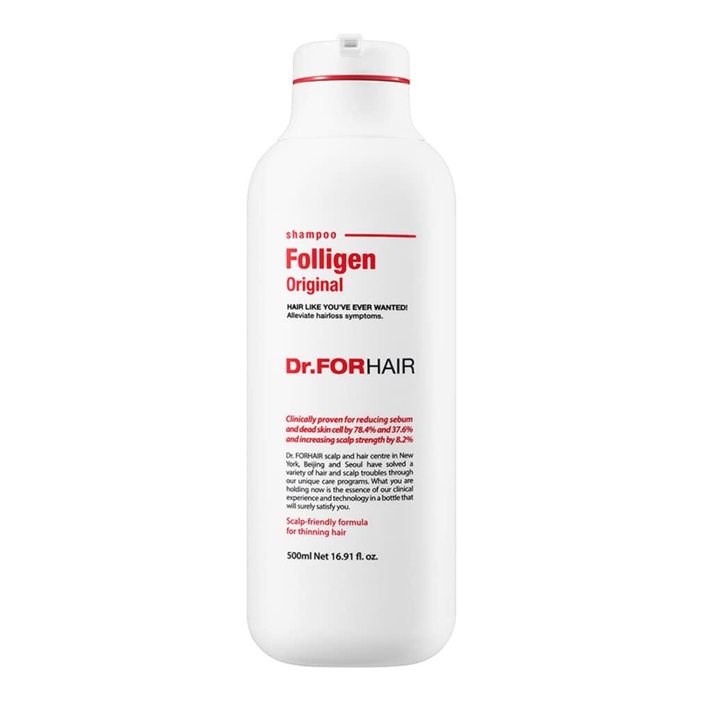 Folligen Shampoo 16.91 fl oz 500 ml -DR. FOR HAIR- DynaMart