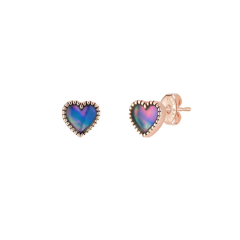 Heart Shell Earrings -PAUL BRIAL- DynaMart