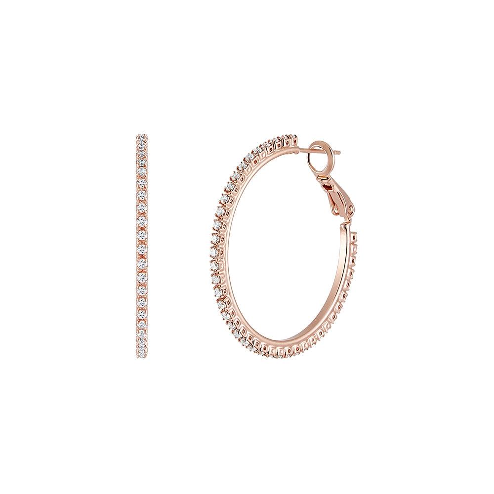 Julan Hoop Ring Earrings -PAUL BRIAL- DynaMart