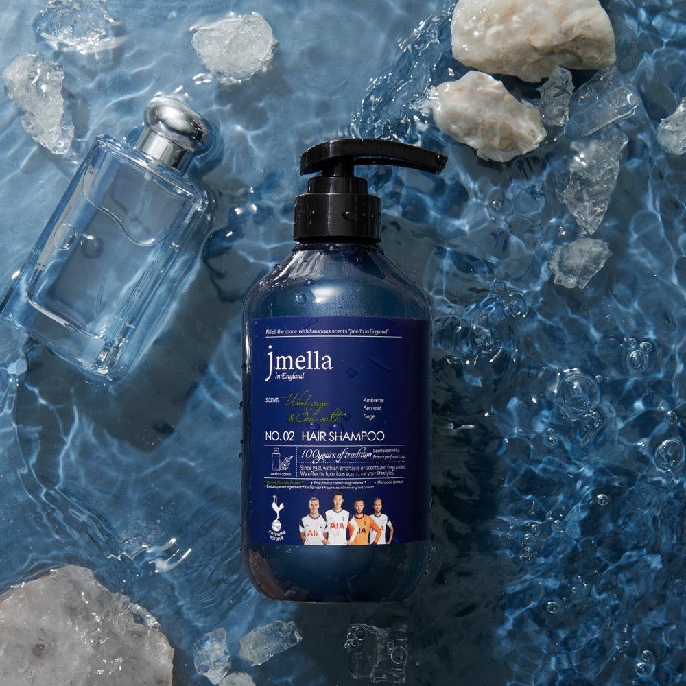 Luxurious Limited Set #02 Ambrette Sea salt Sage (Shampoo 500ml+body wash 500ml) -jmella in france- DynaMart