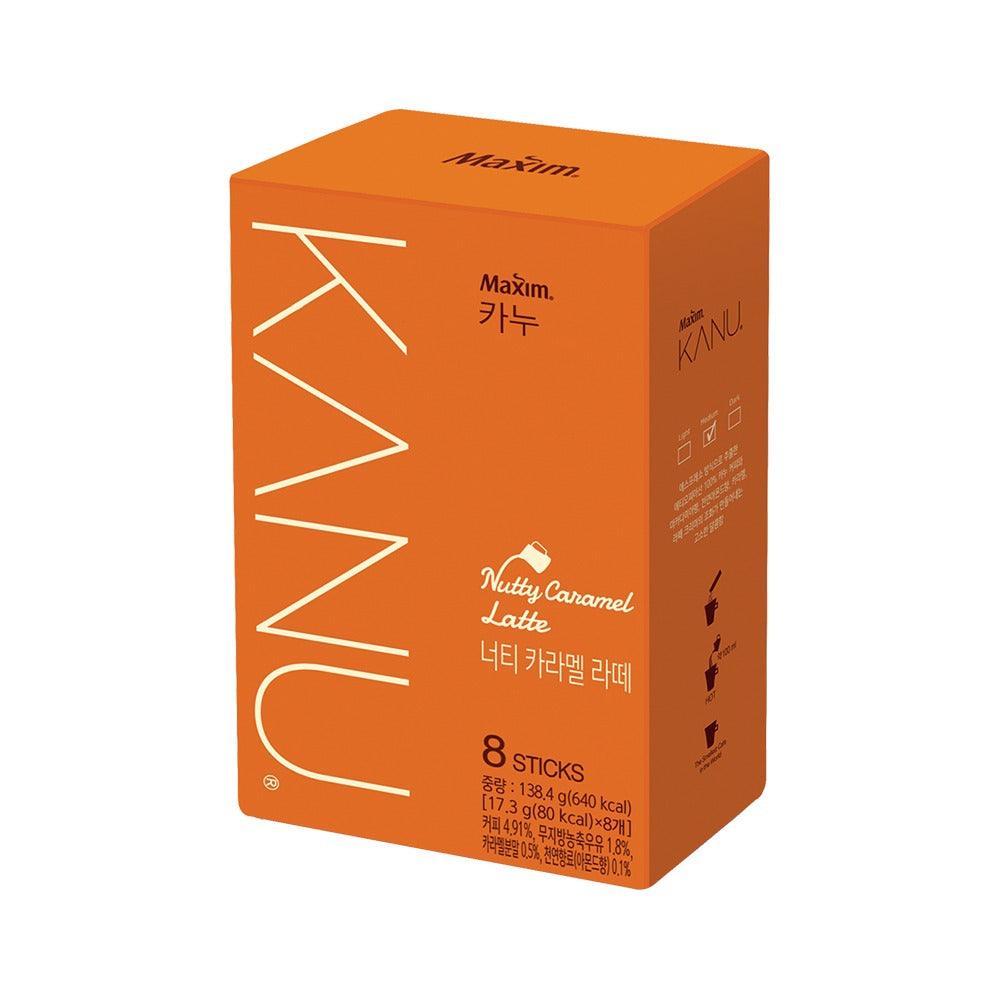 Maxim Kanu Nutty Caramel Latte 17.3g*8 sticks -Haitai- DynaMart