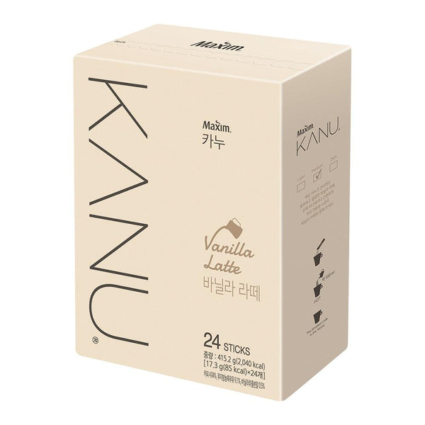 Maxim Kanu Vanilla Latte 17.3g*24 sticks -Dongsuh- DynaMart
