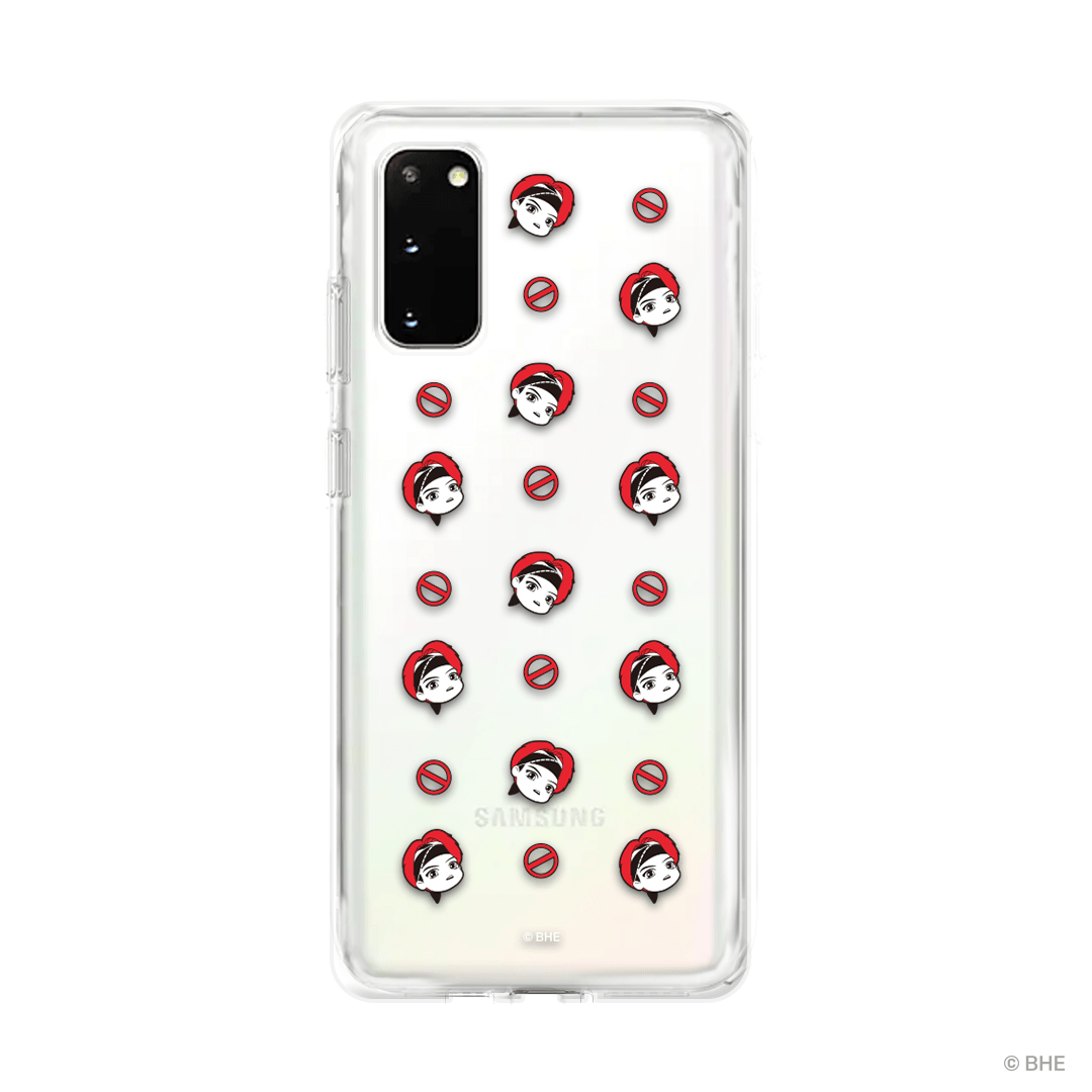 MIC Drop Face Clear Phone Case - V -TinyTAN- DynaMart