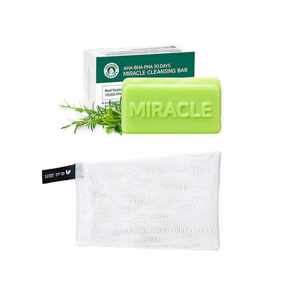 Miracle Cleansing Bar 30 Days 106g+Bubble Pouch -SOME BY MI- DynaMart