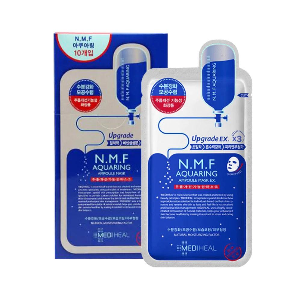 N.M.F Aquaring Ampoule Mask 10pcs*3boxes -MEDIHEAL- DynaMart