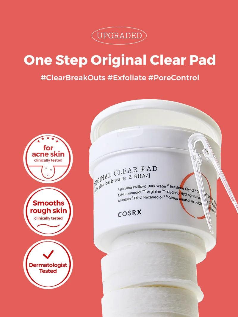 One Step Original Clear Pad 70Pads -COSRX- DynaMart