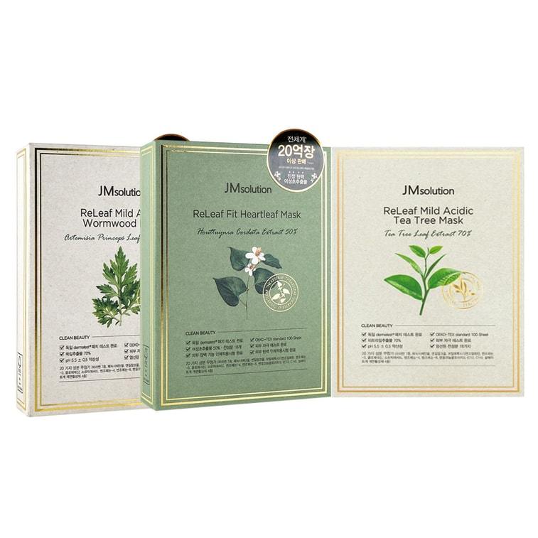 Releaf Mild Acidic Mask Set 10pcs*3box -JMsolution- DynaMart