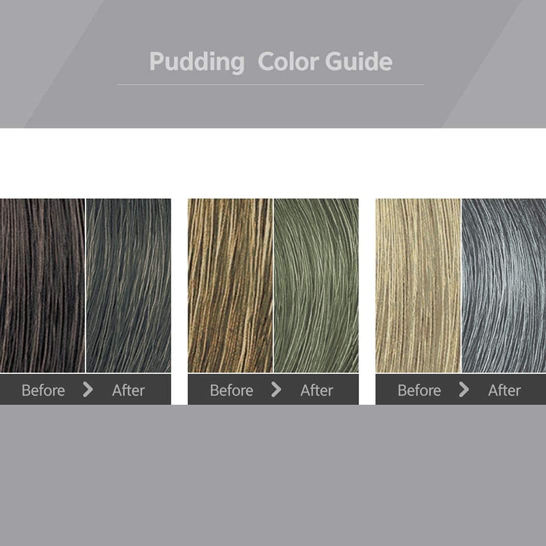 Home [EZN] Shaking Pudding Hair Color Ash Gray (Colorant 70ml