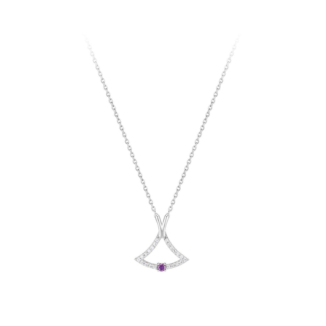 [Silver] Brial Necklace White -PAUL BRIAL- DynaMart