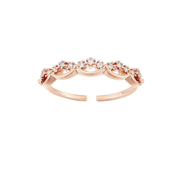 [Silver] Cubic Ring Pink -PAUL BRIAL- DynaMart