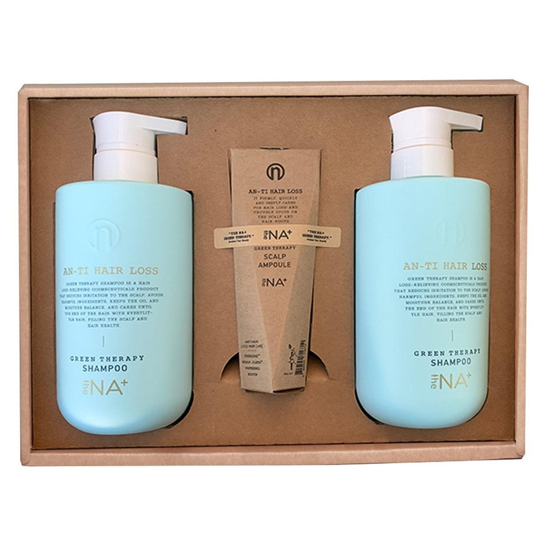 THE NA+ Green Therapy Shampoo Set  500ml*2 -The NA PLUS- DynaMart
