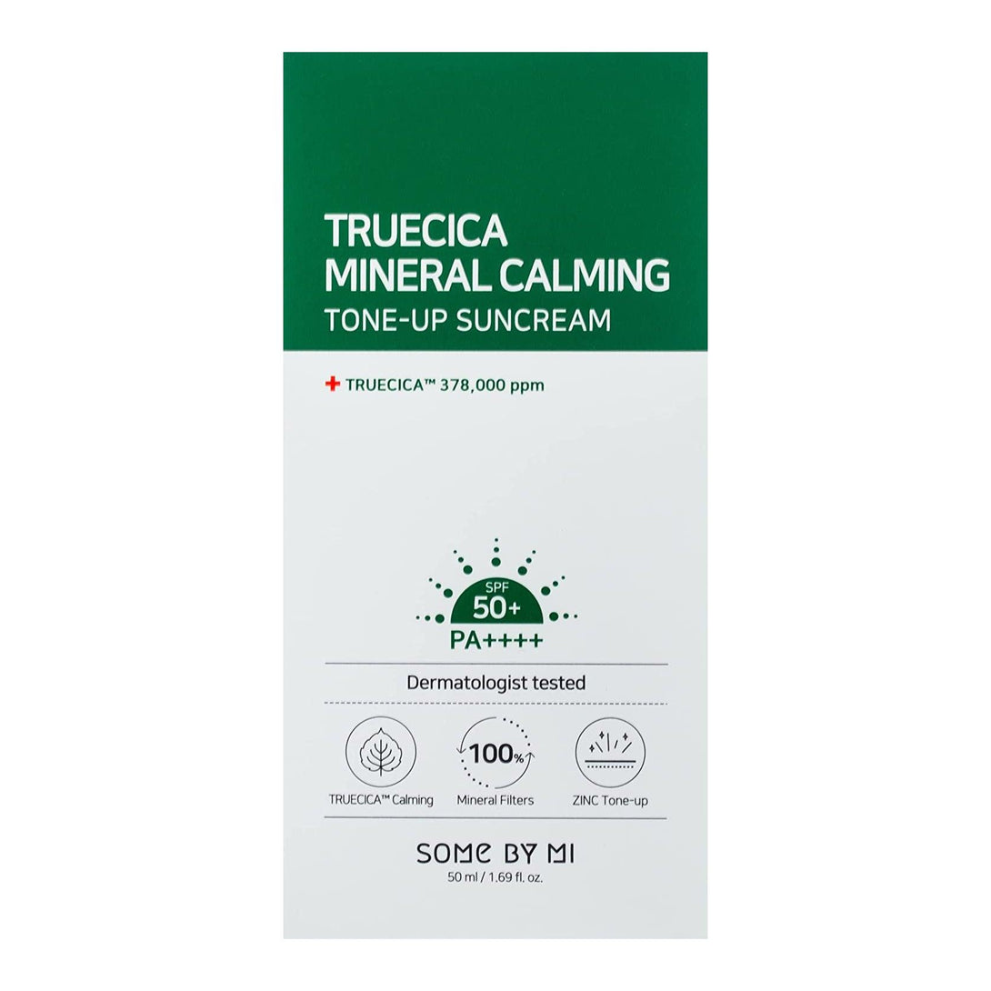 TRUECICA Mineral Calming Tone-up Suncream 50ml SPF50 PA++++ -SOME BY MI- DynaMart