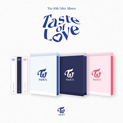 TWICE - 10th Mini Album [ Taste of Love ](Random Version.) -TWICE- DynaMart