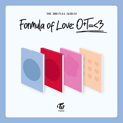 TWICE - 3rd Full Album [ Formula of Love: O+T=<3 ](Random Version.) -TWICE- DynaMart
